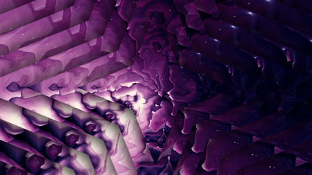 visual art, abstract graphic watercolor texture background in cosmic purple colors, psychedelic...