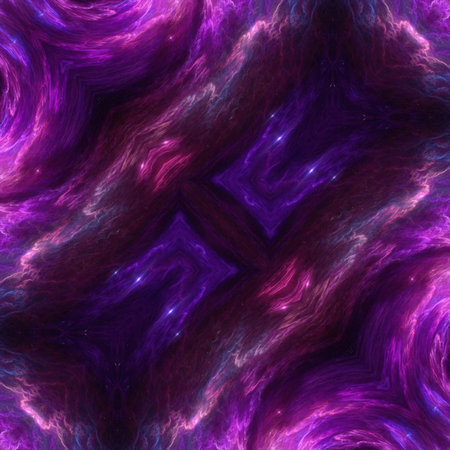 Abstract watercolor purple and violet fractal background. Stock. Good for decor banners, posters,...