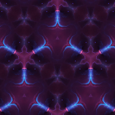 visual art, abstract graphic watercolor texture background in cosmic purple colors, psychedelic...