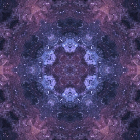 Abstract purple graphic watercolor background. Fractal contemporary wall poster print. Creative...