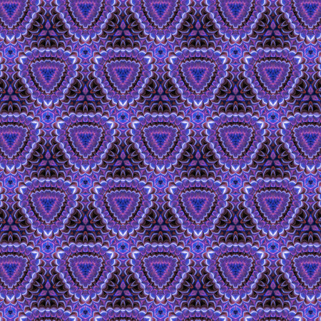 Abstract purple graphic watercolor background. Fractal contemporary wall poster print. Creative...