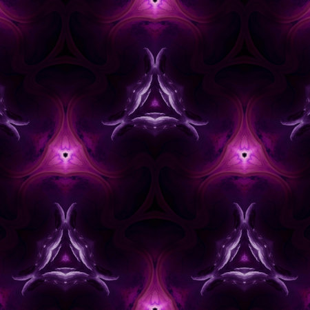 Abstract purple graphic watercolor background. Fractal contemporary wall poster print. Creative...
