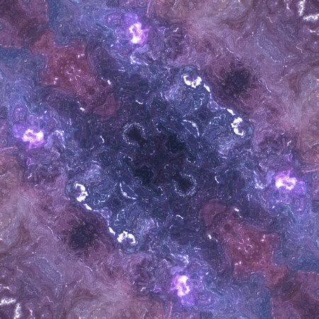 Digital cosmic abstract pattern. Modern style art print. Futuristic artwork. Contemporary painting...