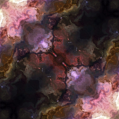 Abstract painting graphic fractal art. Creative template for decor backgrounds of covers, web...