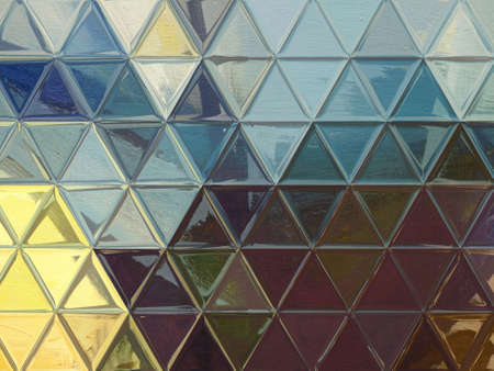 Surreal psychedelic watercolor and oil mixed art background in pastel colors. Unique fractal pattern. Graphic design. Creative template for print products decoration.の写真素材