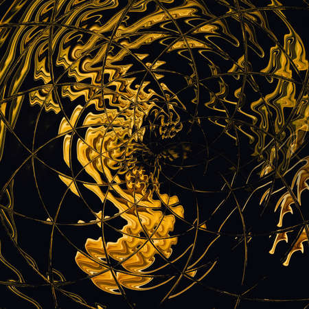 Luxury gold background. Rich texture design. Abstract golden art. Stock. Oil painting graphic style. Watercolor hand drawing imitation. Good for wallpapers, posters, cards, invitations, websites.の写真素材