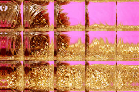 Abstract liquid gold and silver texture Impressionism background. Painting on canvas artwork. Graphic drawn art. Modern artistic work. Good for printed pictures, design postcard, posters and wallpaperの写真素材