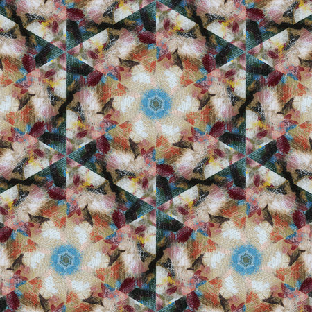 Fantasy style pastel colors pattern background. Watercolor and oil graphic imitation elements....