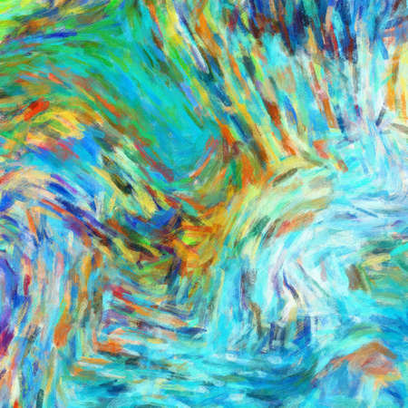 Fashion abstract printable wall art in big size. Mixed impressionism and expressionism modern style. Artistic background pattern for creative design work. Good for graphic, web and print creation use.の写真素材