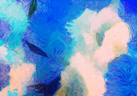 Abstract texture background. Painted on canvas watercolor artwork. Digital hand drawn art. Modern...