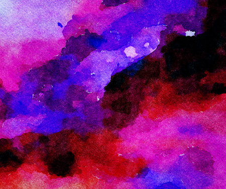 Beauty watercolor pattern background for decor creative fashion printable production, creating colorful backdrops of flyers, invitations, banners or web design graphic work. Abstract art wallpaper.の写真素材