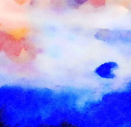 Abstract texture background. Digital design painting watercolor artwork. Hand drawn artistic pattern. Modern art. Good for printed pictures, postcards, posters or wallpapers and textile printingの写真素材