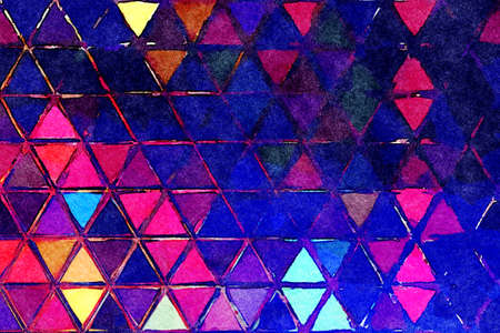 Abstract painting, Wall art, Canvas print, Oil paint, Modern drawing, Textured brushstrokes, Contemporary impressionism style, Warm fancy colors, Psychedelic design pattern, surreal fine artの写真素材