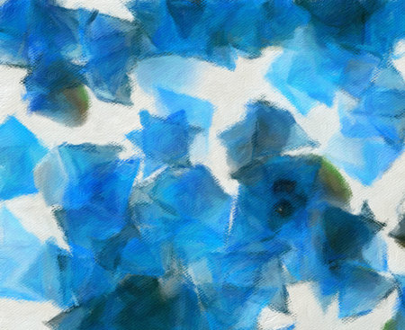 Trendy texture background with colorful paper stripes can use like modern design. Oil painting...
