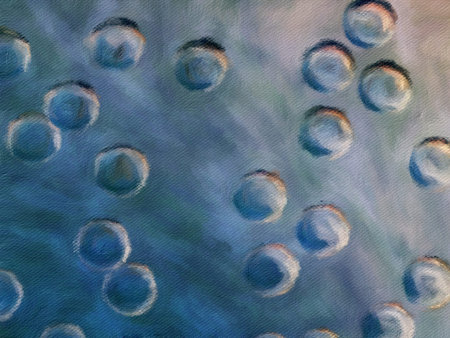 Abstract artwork aesthetic design with messy oil paint strokes, art design pattern in contemporary...