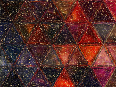 Abstract artwork aesthetic design with messy oil paint strokes, art design pattern in contemporary...