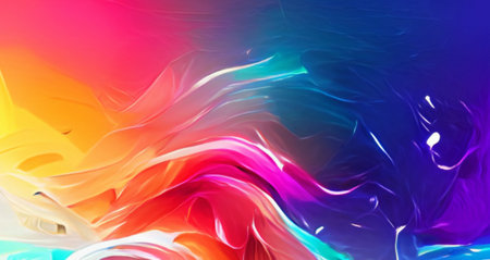 Wall art painting for print or creative design, decorationの写真素材