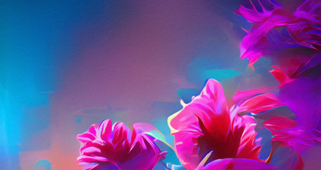 Abstract vibrant and colorful concept art, stock artistic background wallpaper, creative texture,...