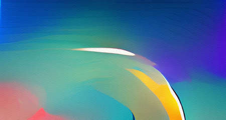 Abstract vibrant and colorful concept art, stock artistic background wallpaper, creative texture, wall decor interior art print impressionism mixed styleの写真素材