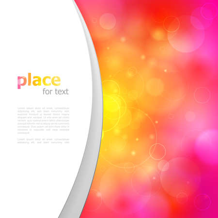 colorful glowing illustrationのイラスト素材