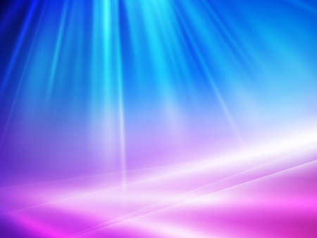 abstract blue background with sun ray`sのイラスト素材