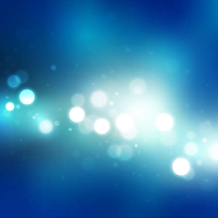 abstract blue background with blurred lightsのイラスト素材