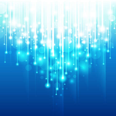 Abstract Optical Fibersのイラスト素材