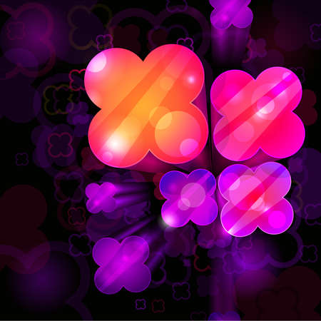 3d bright abstract background -   illustrationのイラスト素材