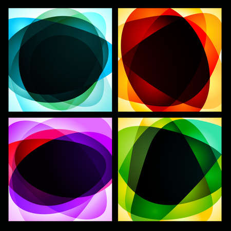 Collection of abstract background.  illustrationのイラスト素材