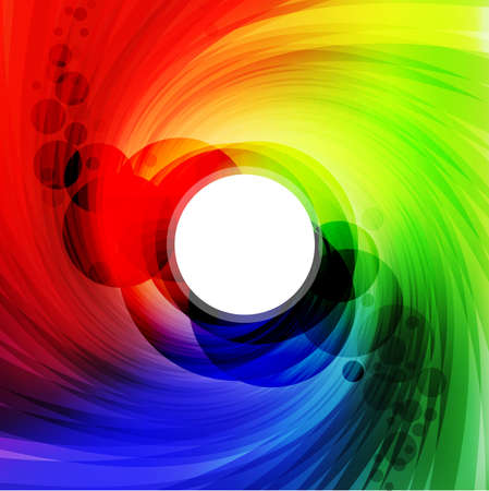 Colorful spectrum with place fore text. vector illustrationのイラスト素材