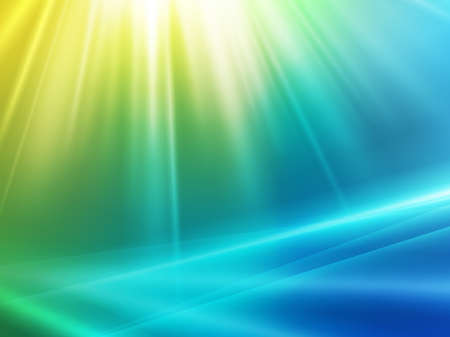Abstract background with yellow sunriseのイラスト素材