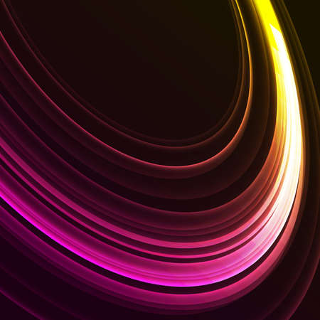 Abstract pink wave background. Vector Illustrationのイラスト素材