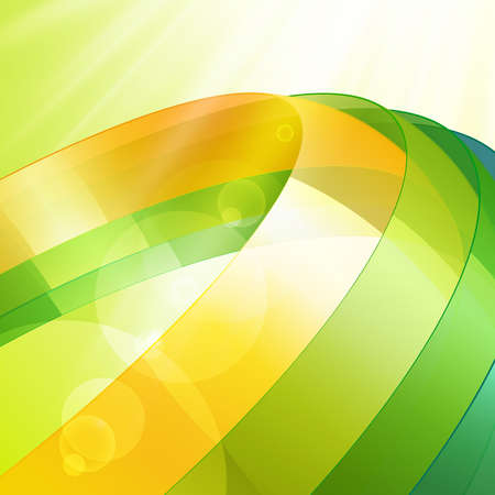 3d bright abstract background - vector illustrationのイラスト素材