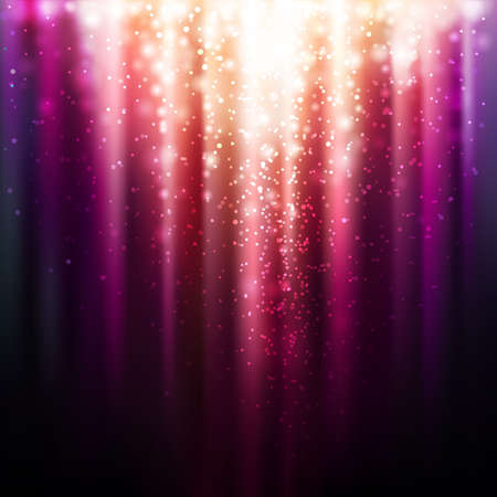 Abstract background with magic light  Vector illustrationのイラスト素材