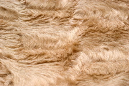The background of textured light synthetic fabric closeup