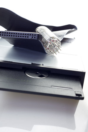Internal floppy drive 3.5-inch and vacuum electronic lamp