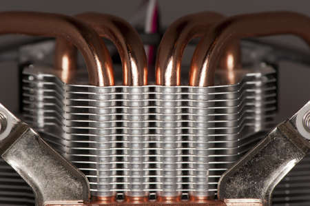 Radiator cooling of electronic devicesの写真素材