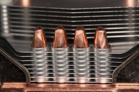 Radiator cooling of electronic devicesの写真素材