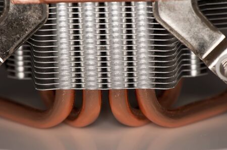 Radiator cooling of electronic devicesの写真素材