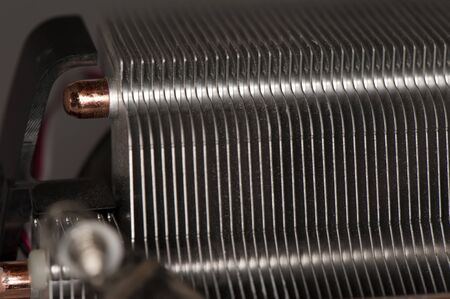 Radiator cooling of electronic devicesの写真素材