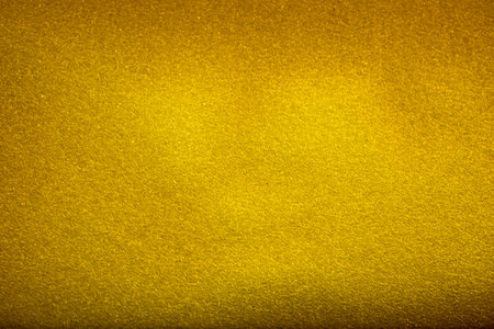 Yellow golden structural foam plastic backgroundの写真素材