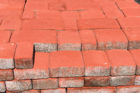 Facing the building material of the close up, the stone backgroundの写真素材