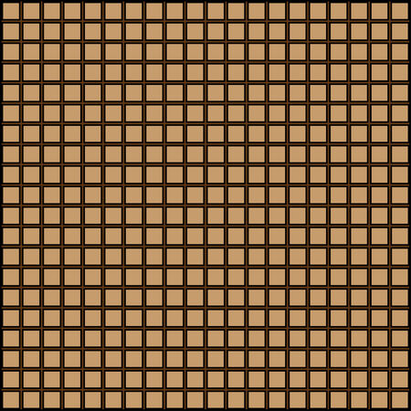 The pattern of Brown cells exhibitのイラスト素材