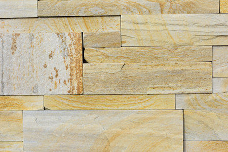 Background of natural building stone treated