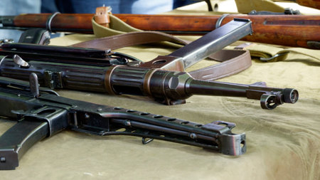 Small arms of the times of World War II assault rifles and carbines