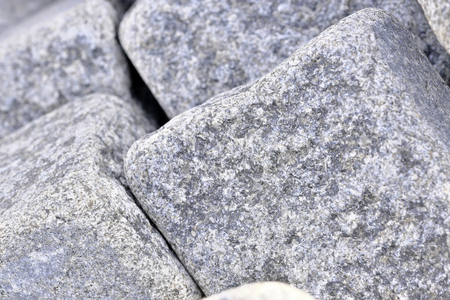 Decorative stone building boards close-up macro photo of a stone designer backgroundの写真素材