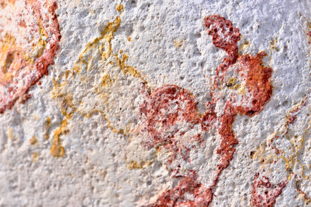 Decorative marble pebbles rainbow angelic stone close-up macro photo stone designer background