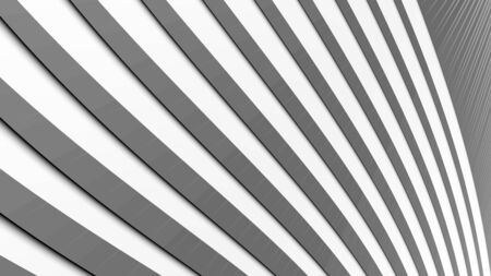 3d rendering art minimalistic painting in white and gray gradient colors futuristic designer backgroundの写真素材
