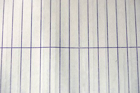 Lined paper background of old paper for designer author's projects, illustrations, close-up, macro...