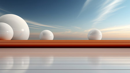 Pastel empty minimalist trendy artistic background for product presentations, covers and banners. Generated by AI.の素材